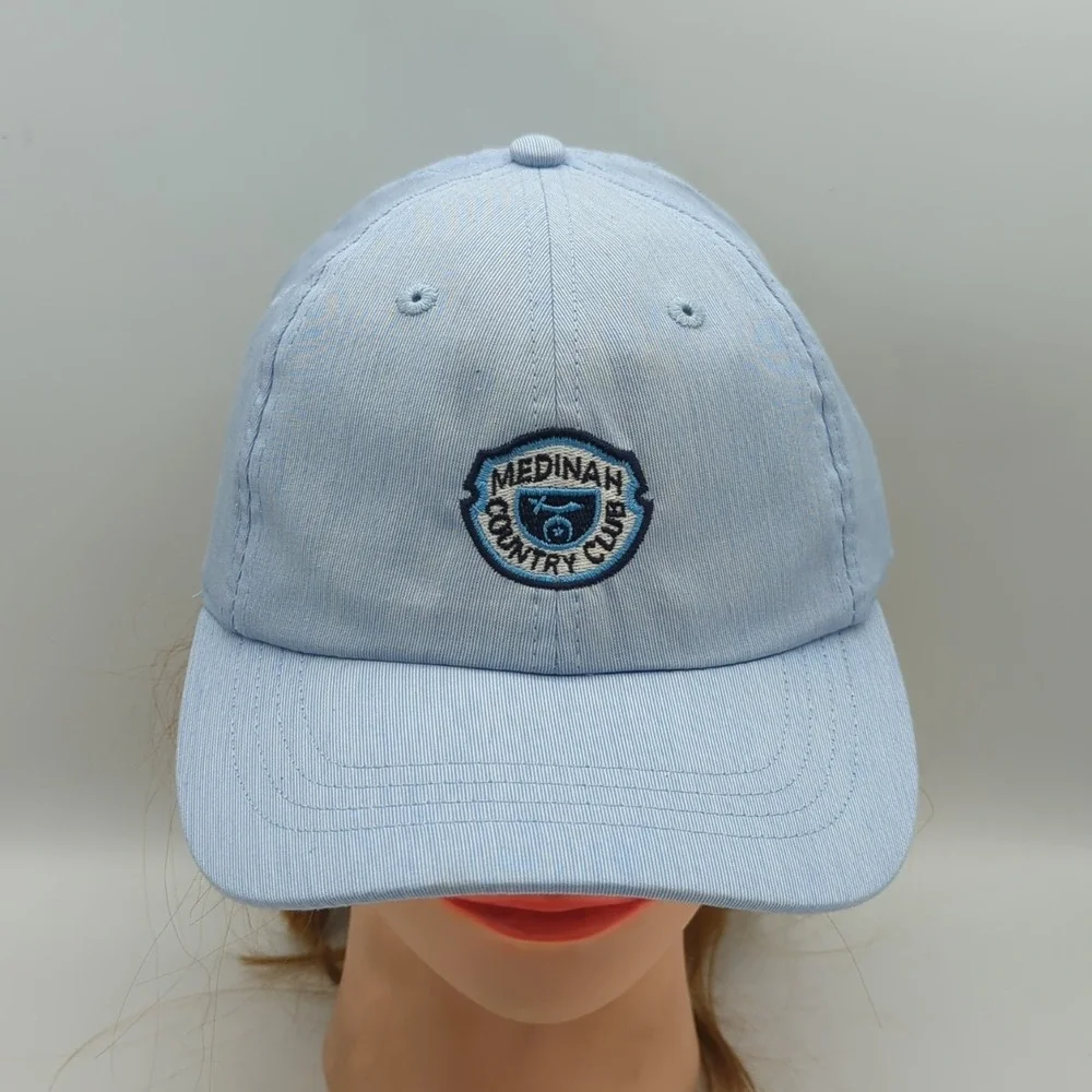 Medinah Country Club Hat Golf Cap Imperial Strapback Blue Adjustable